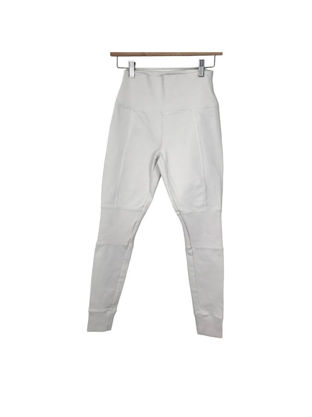 alo High Waisted  Cream Coloured Yoga Pants (RN#87370) Size S